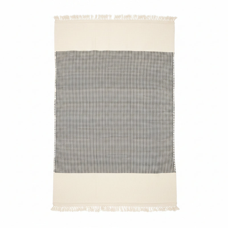 Checkered Rug 5 ft by 7 ft