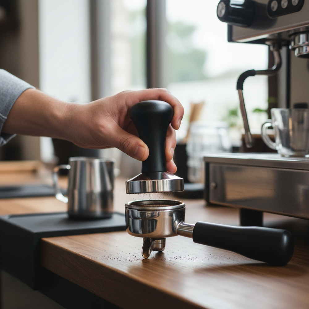 Stainless Steel Coffee Tamper 58mm