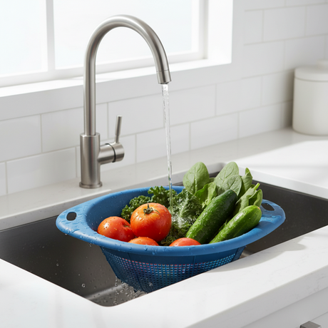 Vegetable Washing Basket Plastic