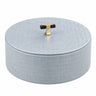 PU Leather Round Roti Box