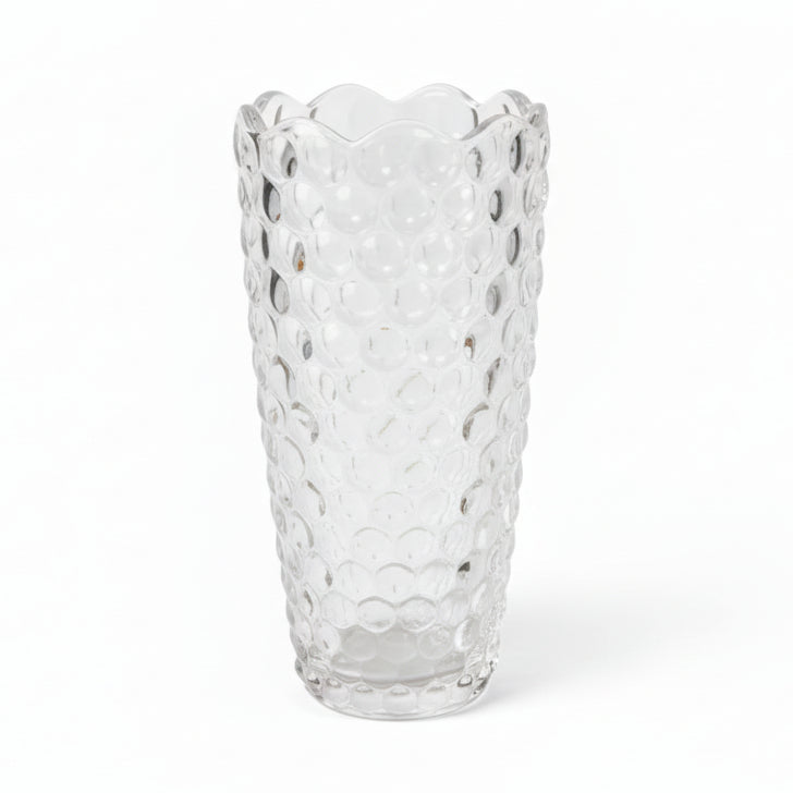 White Crystal Artificial Flower Decorative Vase 24.8cm