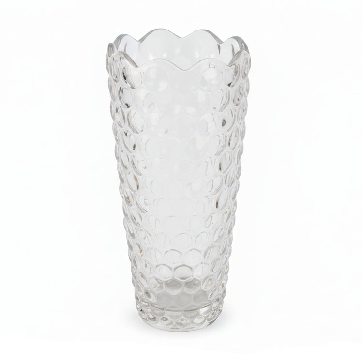 White Crystal Artificial Flower Decorative Vase 29cm
