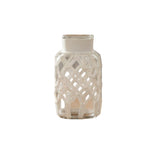 White Macrame Vase Medium