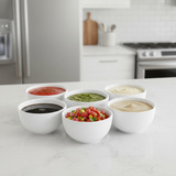 White Porcelain Aperitif Bowl 10cm (Set of 6)