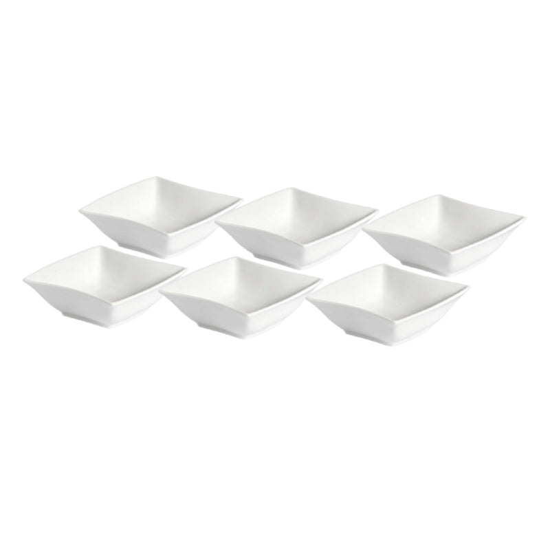 White Porcelain Aperitif Bowl 12cm (Set of 6)