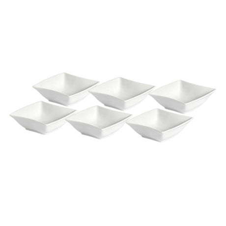 White Porcelain Aperitif Bowl 12cm (Set of 6)