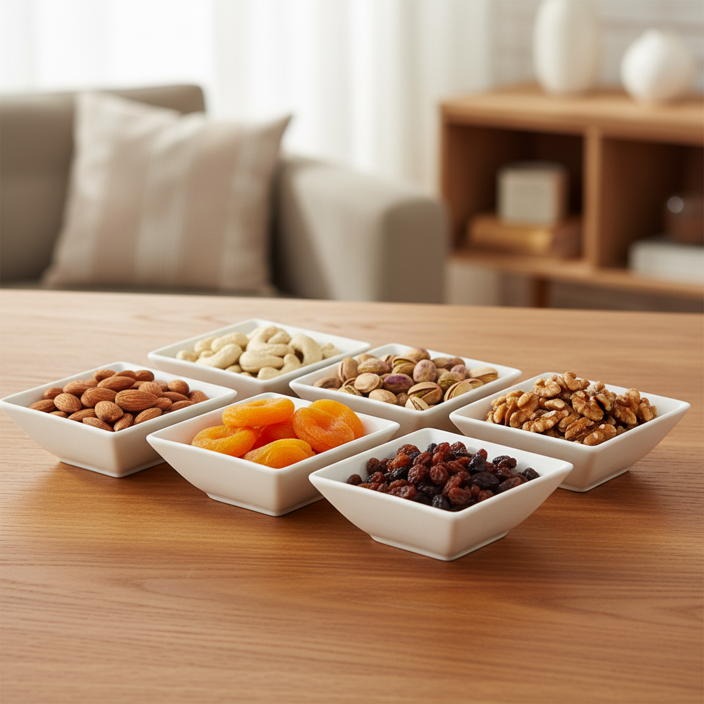 White Porcelain Aperitif Bowl 12cm (Set of 6)