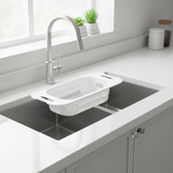 White Sink Drainer 47cm