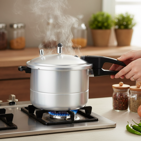 Pressure Cooker With Steamer 7L