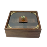 Dry Fruit Box Wooden Square