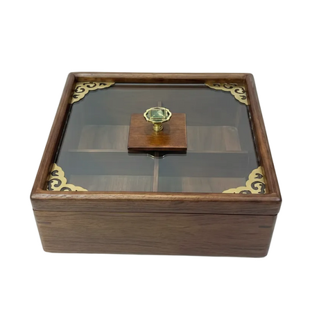 Dry Fruit Box Wooden Square