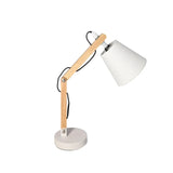 Wooden Study Table Lamp 37cm