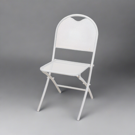 Chair Folding Mesh Mat White