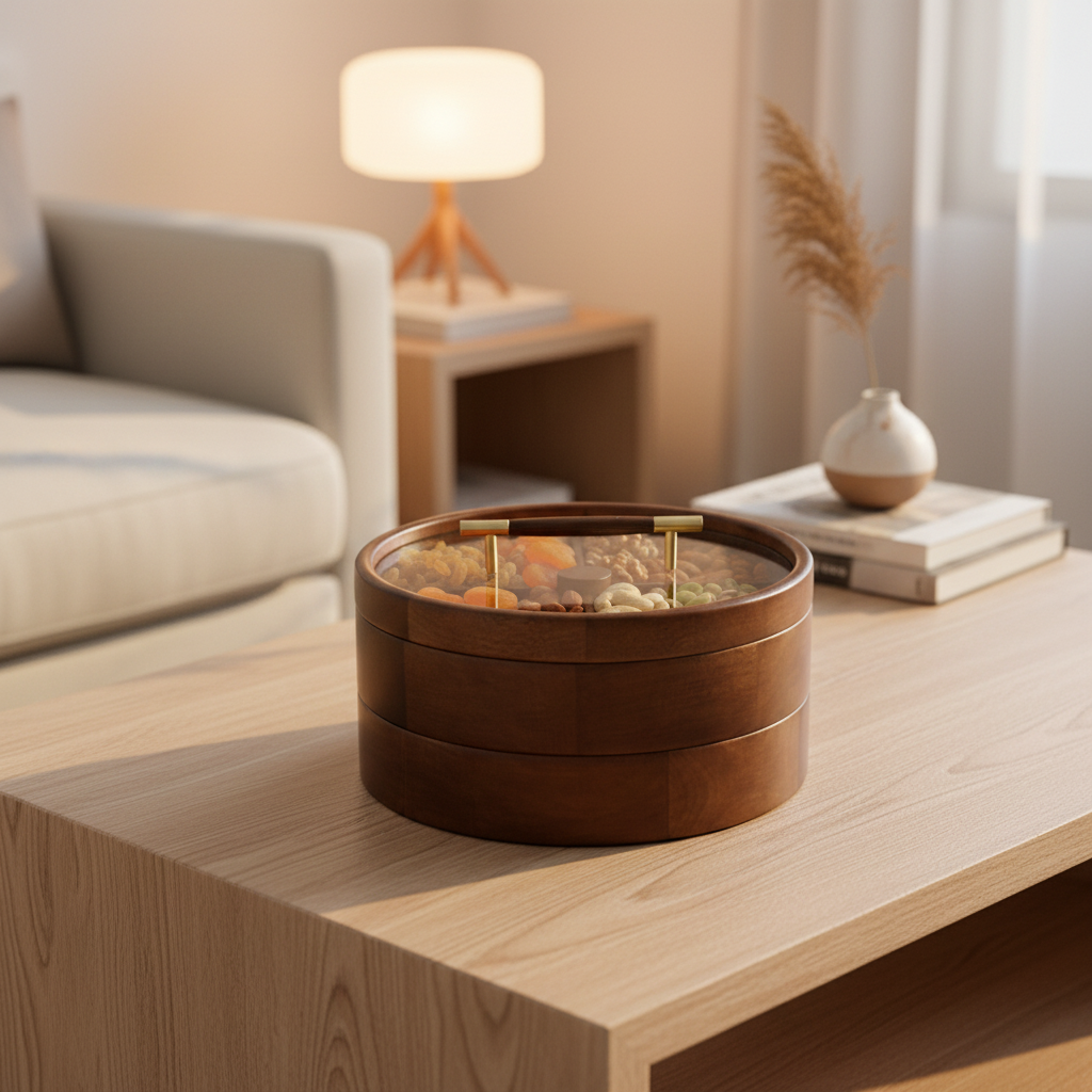 Dry Fruit Box Wooden