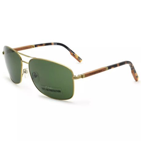 Zegna Men's Sunglass Gold/Havana