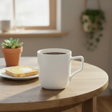 Ceramic Coffee Mug 370ml White