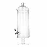 Glass Beverage Dispenser With Tap 4L
