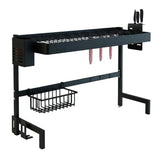 Stainless Steel Sink Organiser Black