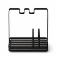 Sink Caddy Rack With Drip Tray Black