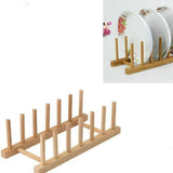 Plate Holder Bamboo