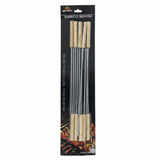 BBQ Skewers With Wooden Handle (Pack of 6)