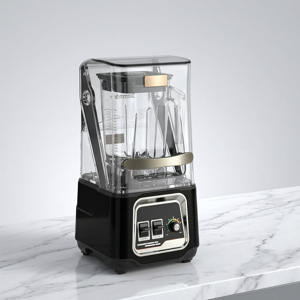 Commercial Sound Proof Blender Black 2L