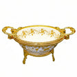 Royal Bloom Snack Bowl White & Gold