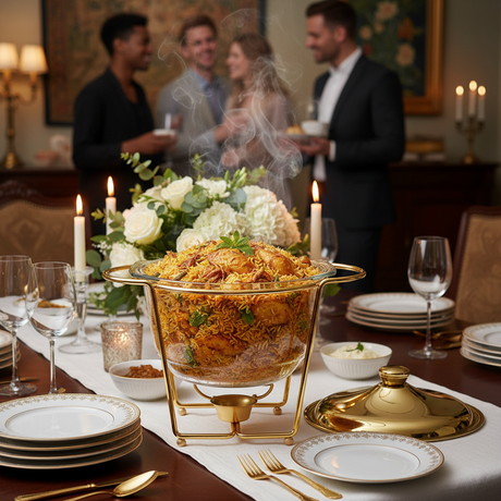 Chafing Dish 4L Gold
