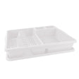 Bazaar Retractable Dish Drainer White