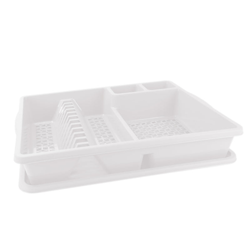 Bazaar Retractable Dish Drainer White