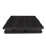 Bazaar Retractable Dish Drainer Black