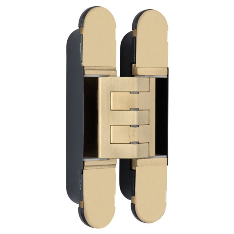 Concealed Hinge 28 x 117mm PVD Gold Pair by JB Saeed Studio Buy