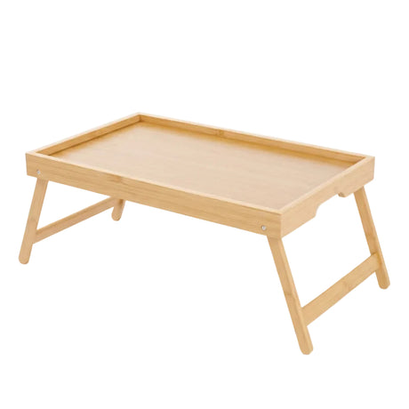 Foldable Bamboo Bed Serving Tray