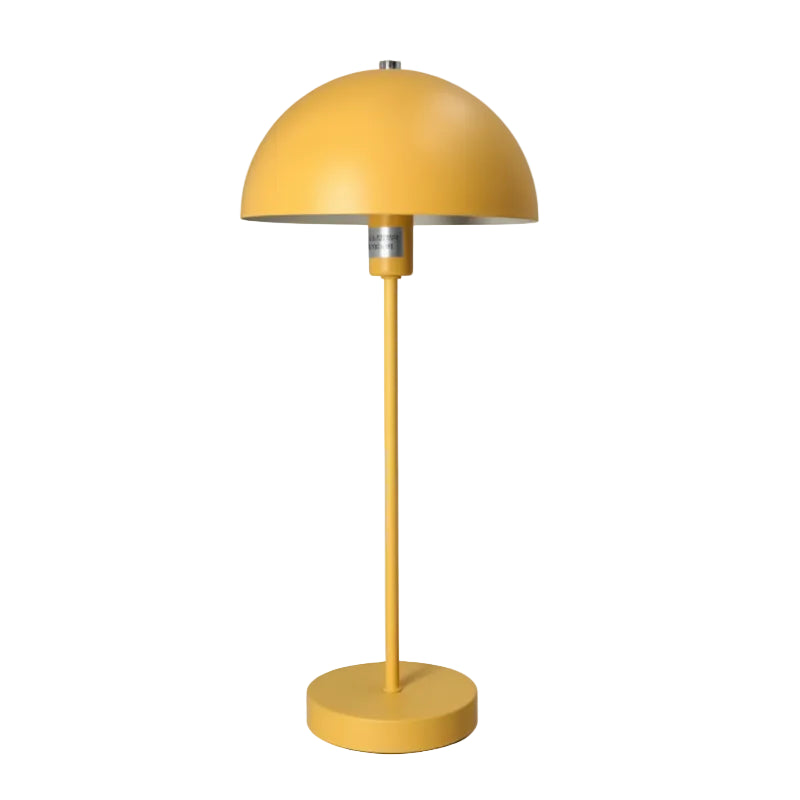 Metal Table Lamp Yellow 46.5cm