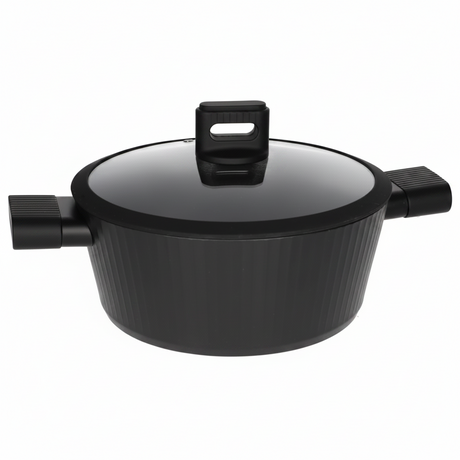 Aluminum Non Stick Casserole Pot 3.8L