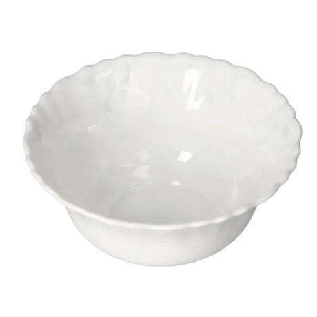 Opal Glass Dessert Bowl White 12.5cm
