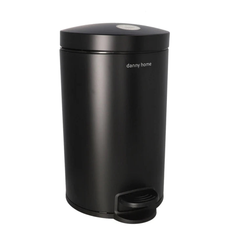 Pedal Bin 12L Black