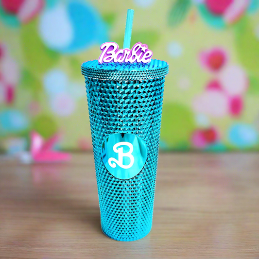 Barbie Sipper Tumbler Turquoise