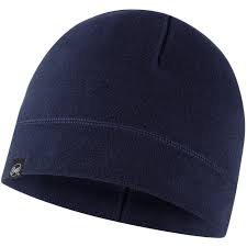 Buff Polar Beanie Solid Dark Navy