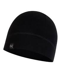 Buff Polar Beanie Solid Black