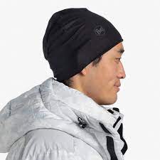 Buff Polar Beanie Solid Black