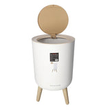 High Foot Plastic Waste Bin 7L