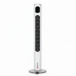 Alpina 46-Inch Tower Fan With Remote Control White/Grey