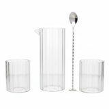 Glass Cocktail Set of 4pcs