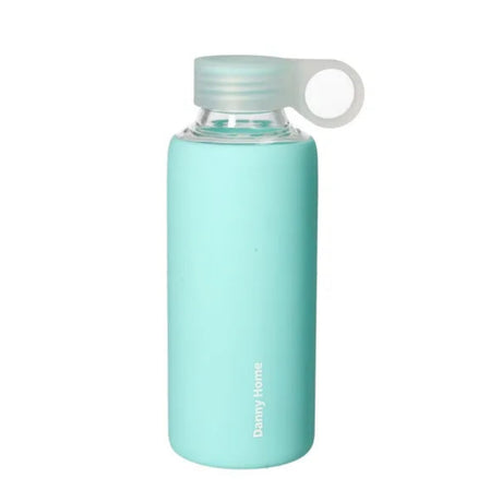 Borosilicate Glass Water Bottle With Handle 420ml