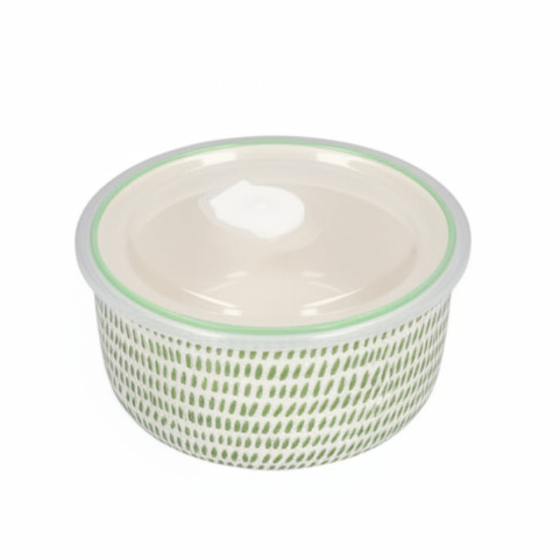 Porcelain Bohemian Airtight Food Container 0.6L