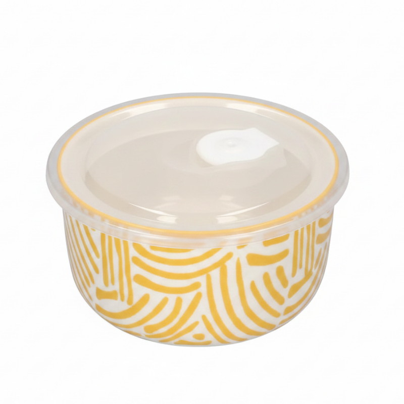 Porcelain Bohemian Airtight Food Container 0.6L