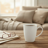 Ceramic Coffee Mug 330ml White