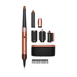 Airwrap I.D., long barrel, straight+wavy model HS08 Amber Silk