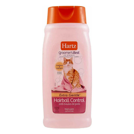 Hartz Cat Shampoo Hairball Control 444ml (Pack of 6)